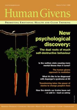 Human Givens Journal - Volume 13, No. 3, 2006